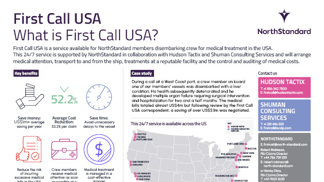 First Call | NorthStandard | Marine Insurance